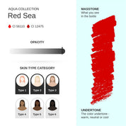 Pigment Red Sea PMU 10ml - Mr.PMU