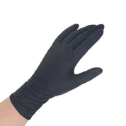 Scatola da 100 Guanti in Nitrile Neri - Mr.PMU