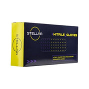 Cutie cu 100 mănuși negre din nitril Stellar - mrpmu