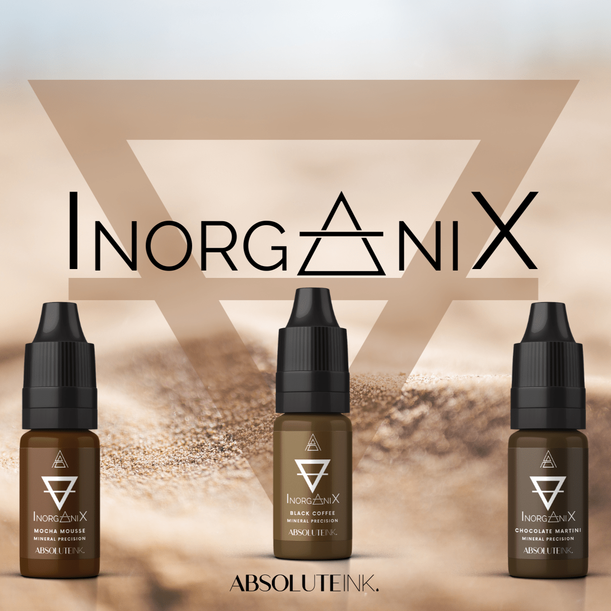 SET INORGANIX - 3 Pigmenți - Mr.PMU