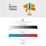 Pigment Sunny Yellow PMU Mix Shader 10ml - mrpmu