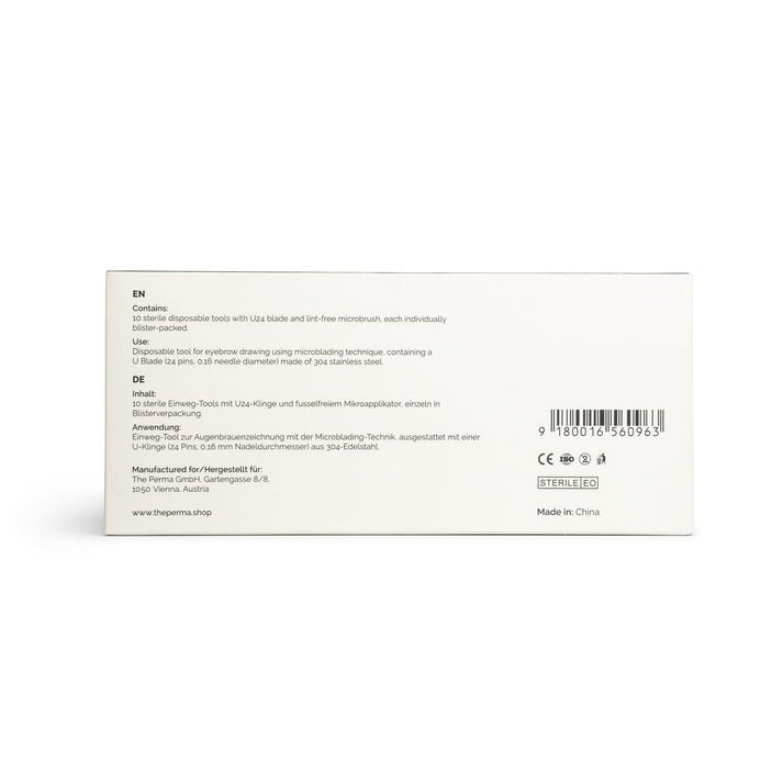 The Perma - Microblading Instrumente de unică folosință 10 buc - U24 0.16 - Mr.PMU