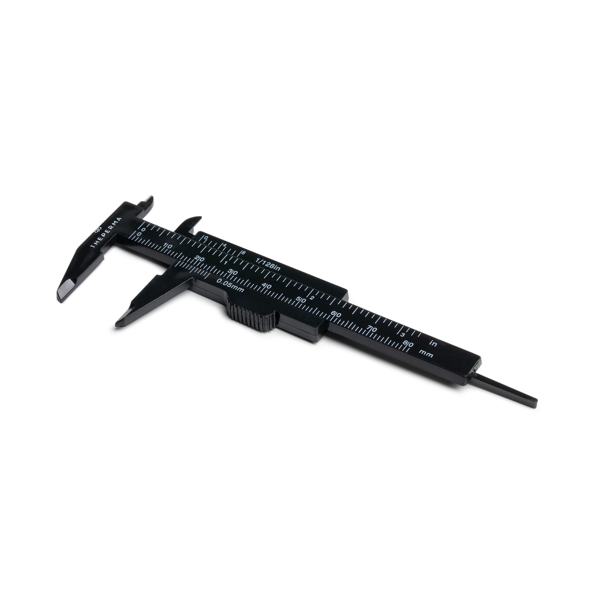 The Perma - Mini Șubler Negru 80mm - mrpmu
