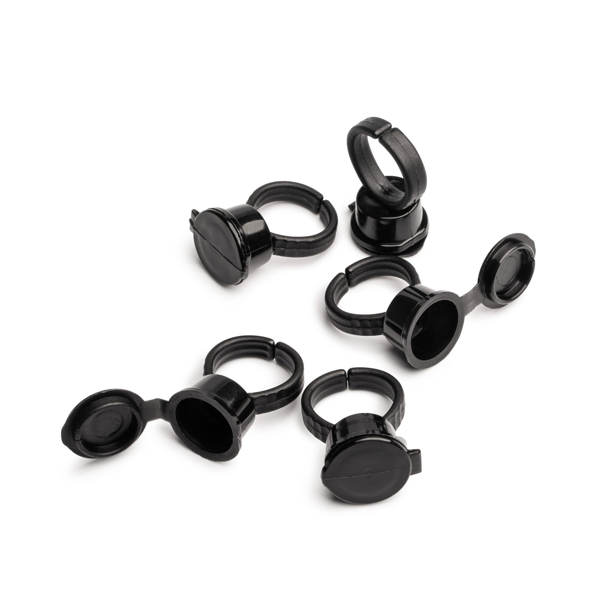 The Perma - Recipient Ring Cup 50 buc - Negru - mrpmu