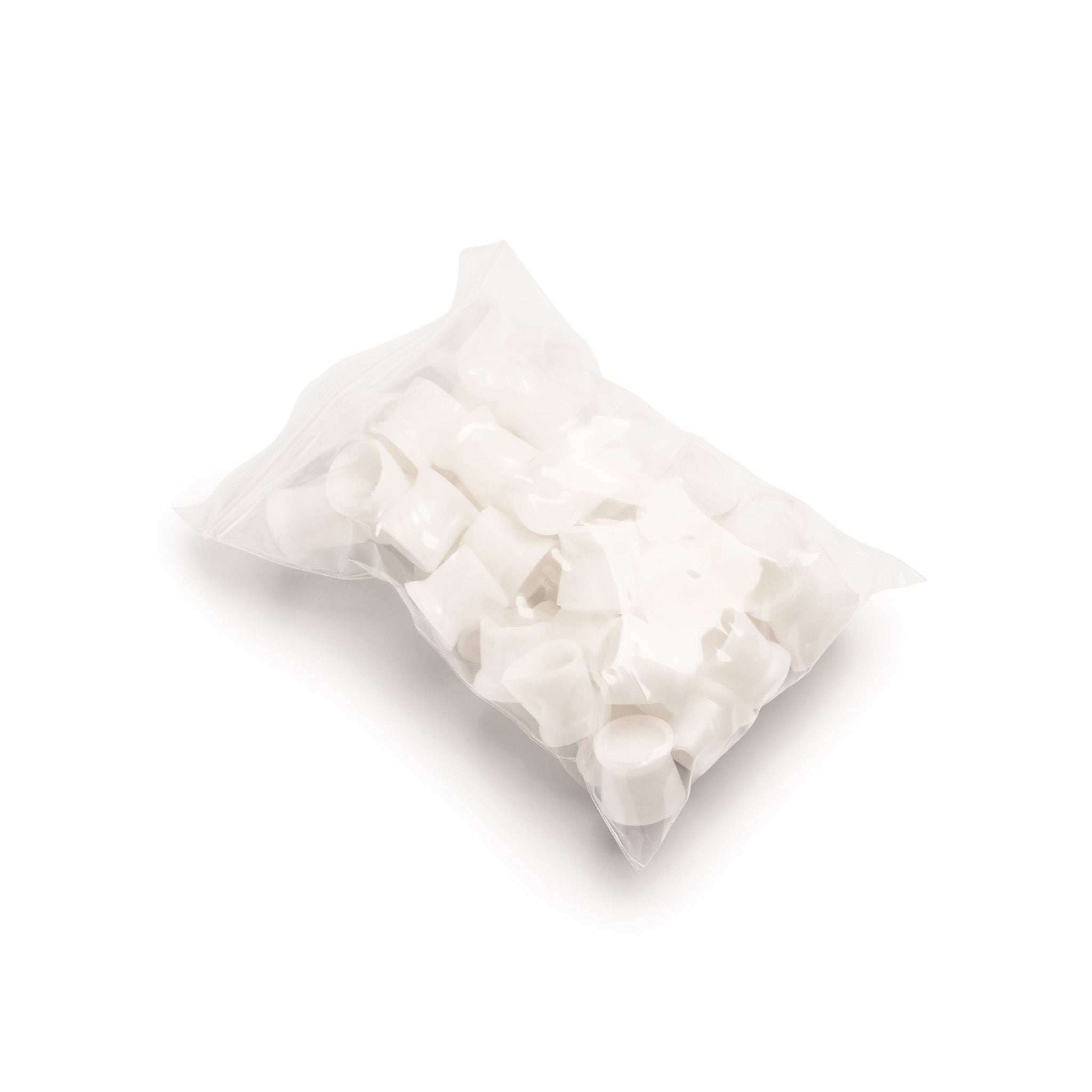 The Perma - Pahare de cerneală din silicon 50 buc - Alb - mrpmu