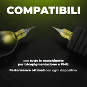 The Untouchable - 20 cartucce - Aghi Tricopigmentazione 0603RL – 0.20mm SMP - Mr.PMU