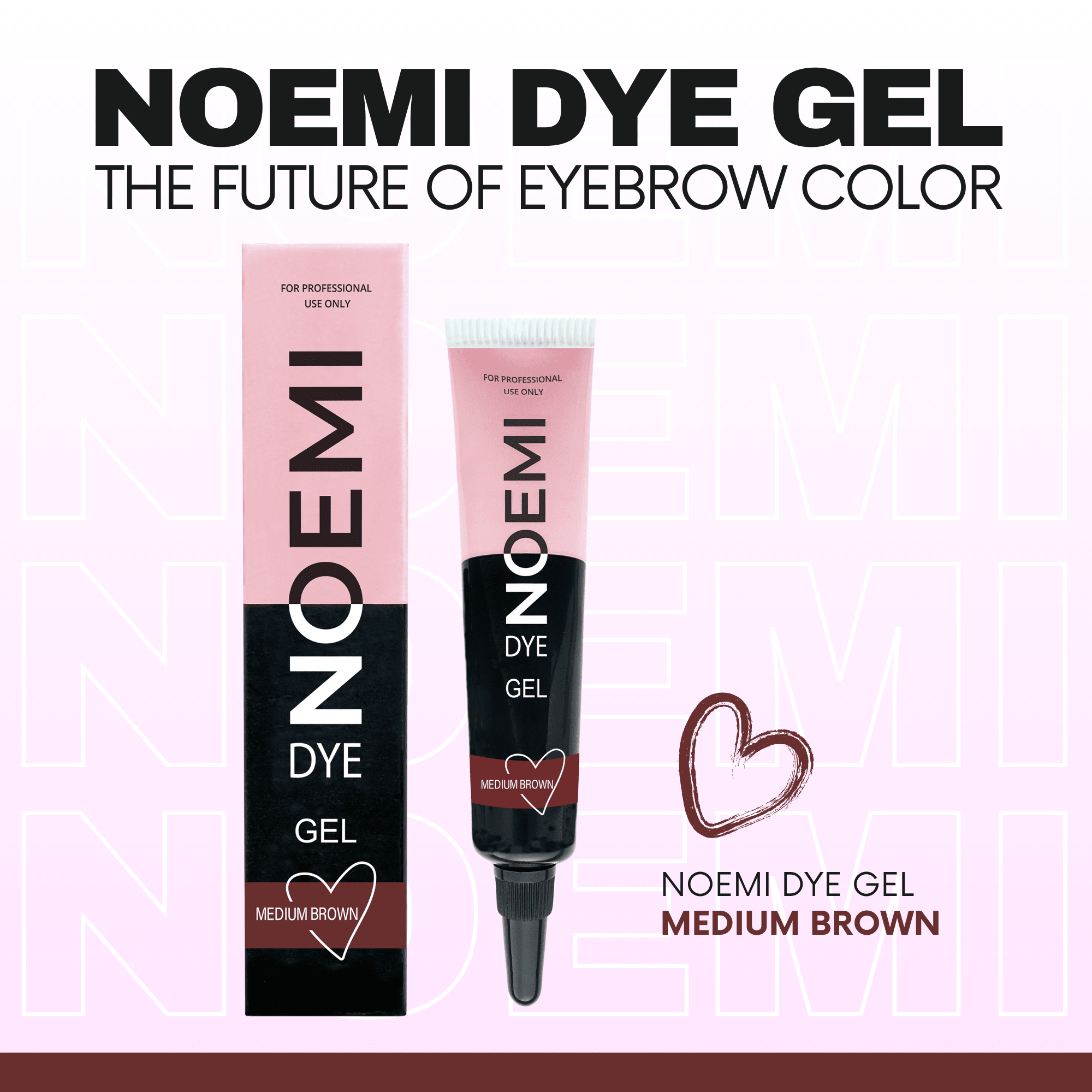 Tinta Gel Ciglia Sopracciglia NOEMI - Mr.PMU