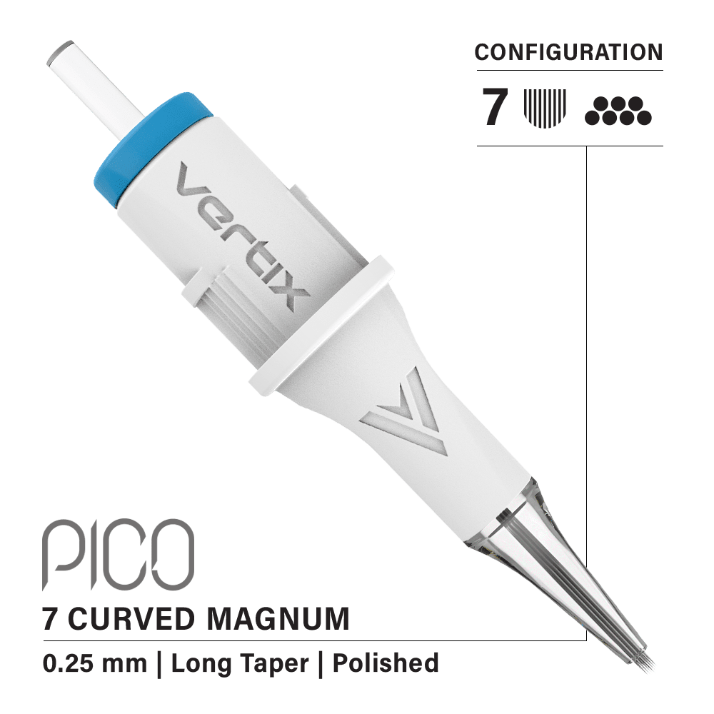 Vertix Pico - Cartucce Magnum Curved Long Taper - 20pcs - Mr.PMU